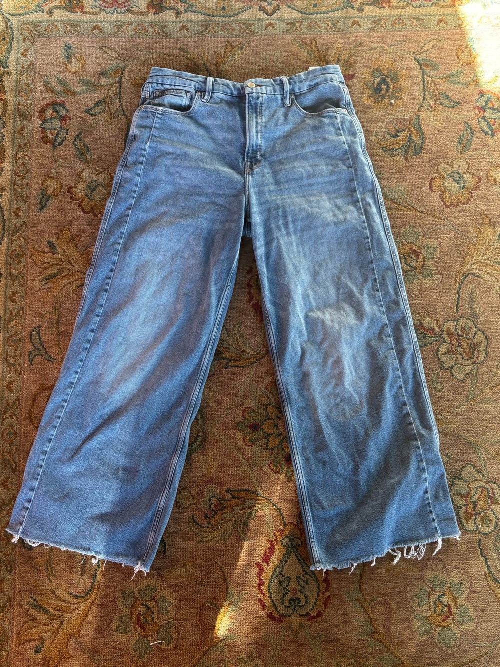 Good American Good Skate Crop Jean